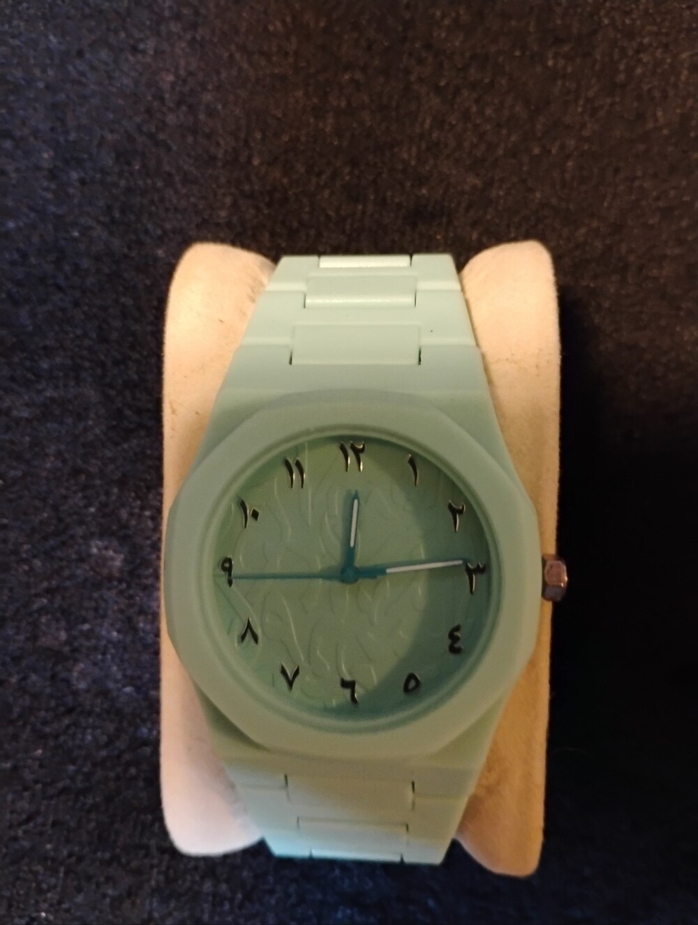 Mint Green Women's Silicone Watch - Unbranded